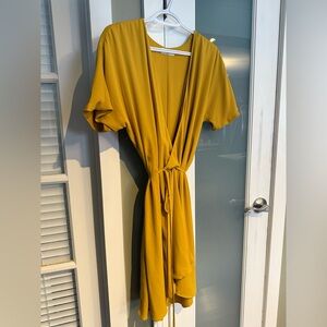 Aritzia wrap dress